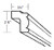 Carriage House Rustic-Hickory Light Rail Moulding - 532600-CH-RUSTIC-HICKORY