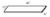 Carriage House Bradford 12" Designer White Shelf Board - 360750-CH-BRADFORD-SLAB