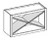 Carriage House Windsor X-Rack Insert - 402490-CH-WINDSOR-SLAB
