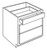 Carriage House Windsor Kitchen Cabinet - 402200-CH-WINDSOR-SLAB-DB30