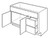Carriage House Windsor Vanity Cabinet with Right Drawer Stack - 402710-CH-WINDSOR-5-PIECE-VBRDB36