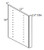 Carriage House Windsor Bookcase End - 403320-CH-WINDSOR-5-PIECE