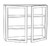 Innovation Cabinetry Imperial Blue Kitchen Cabinet - WMD3330-CB