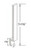 Cabinet Wright Hampton Black Base Filler - CW-HB-BF6