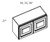 Cabinet Wright Shaker Espresso Wall Cabinet - CW-ES-W3627
