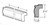 Cabinet Wright Shaker Espresso Decorative Light Rail Molding - CW-ES-DTLR