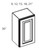 Cabinet Wright Shaker White Wall Cabinet - CW-SW-W1530