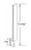 Cabinet Wright Shaker Grey Base Filler - CW-SG-BF1