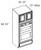 Cabinet Wright Bright White Double-Oven Cabinet - CW-BW-DOC308425