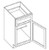 KCD Brooklyn Gray Single Door Base Vanity - BG-VB18
