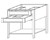 KCD Brooklyn White Open Shelf Vanity Sink Base - BW-VSBOS36