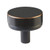 Emtek - Conical Stem Collection - 86655.CCKUS26.SMKUS10B