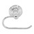 Better Home Products - Dolores Park Collection - Euro-Style Paper Holder - Chrome - 8007