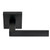Better Home Products - Forest Hill Collection - 24" x 3/4" Towel Bar Set - Matte Black - 6324BLK