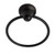 Better Home Products - Twin Peaks Collection - Towel Ring - Matte Black - 4504BLK