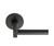 Better Home Products - Baker Beach Collection - 18" x 3/4" Towel Bar Set - Matte Black - 9618BLK