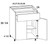 U.S. Cabinet Depot - Torino Grey Wood - One Drawer Two Door Bases Cabinets - TGW-B24