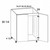 U.S. Cabinet Depot - Torino Grey Wood - Full Height Two Door Sink Base Cabinets - TGW-SB24FH