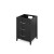 Jeffrey Alexander - Bath Vanity - Black - VKITKAT24BKBGR