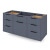 Jeffrey Alexander - Bath Vanity - Blue Steel - VN2GAR-48-BS-NT