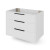 Jeffrey Alexander - Bath Vanity - White - VKGAR30WHWDWHRE