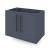 Jeffrey Alexander - Bath Vanity - Blue Steel - VKTEM30BSSQRE