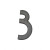 Atlas Homewares - RCN3-O Mission 5-1/2" H Surface Mount House Number Aged Bronze