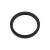 Atlas Homewares - AVN0-L-BL Modern Avalon 6" H Floating Mount House Number Matte Black