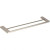 Atlas Homewares - PADTB600-BRN Parker Double 23 1/2" Wall Mounted Towel Bar Brushed Nickel