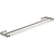Atlas Homewares - SODTB600-PN Solange Double 23 1/2" Wall Mounted Towel Bar Polished Nickel