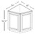 Forevermark Greystone Shaker Kitchen Cabinet - AB24-AG
