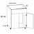 U.S. Cabinet Depot - Torino Grey Wood - Vanity Sink Base False Front Two Door Cabinets - TGW-VSB30
