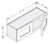 Cab-Tec Shaker Dove Kitchen Cabinet - SD-W3015