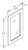 Cab-Tec Shaker Dove Kitchen Cabinet - SD-W1542GD