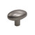 Hardware International - Brass Oblong Knob - 1-3/8" - 09-501-PN-BRASS