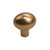 Hardware International - Brass Egg Knob  - 1-1/4" - 07-502-SB-BRASS