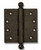 Coastal Bronze - Platinum Finish - Butt Hinge - 4" x 4" / Ball Tip - 30-401-P