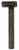 Coastal Bronze - Platinum Finish - Bahama Shutter Strap - 70-650-P
