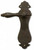 Coastal Bronze - Platinum Finish - Hourglass Plate Passage - 900-00-PAS-P