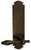Coastal Bronze - Champagne Finish - Euro Plate 11" Passage Lever Knob - 320-00-PAS-C