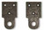 Coastal Bronze - Champagne Finish - Gate Mortise Lock Plares - 50-410-C