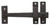 Coastal Bronze - Champagne Finish - Drop Bar Square without Knob / Reverse Bevel - 6-1/2" - 50-135-C