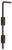 Coastal Bronze - Champagne Finish - Cane Bolt - 23" - 8" Long Throw - 80-110-C