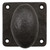 Coastal Bronze - Champagne Finish - Square Plate - 2-3/4" Dummy - 105-00-DUM-C