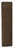 Coastal Bronze - Midnight Finish - Square Push Plate 12" - 125-00-PPO-M