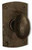 Coastal Bronze - Midnight Finish - Arch Plate 5" Dummy Set Lever Knob - 200-00-DUM-M