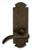 Coastal Bronze - Midnight Finish - Euro Plate 8" Dummy Set Lever Knob - 310-00-DUM-M