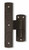 Coastal Bronze - Midnight Finish - Shutter T Hinge - 2-1/4" - 70-625-M
