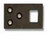 Coastal Bronze - Midnight Finish - Universal Plate for Slide Bolt 8" - 90-115-M