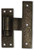 Coastal Bronze - Midnight Finish - T-Band Hinge - 20-310-M